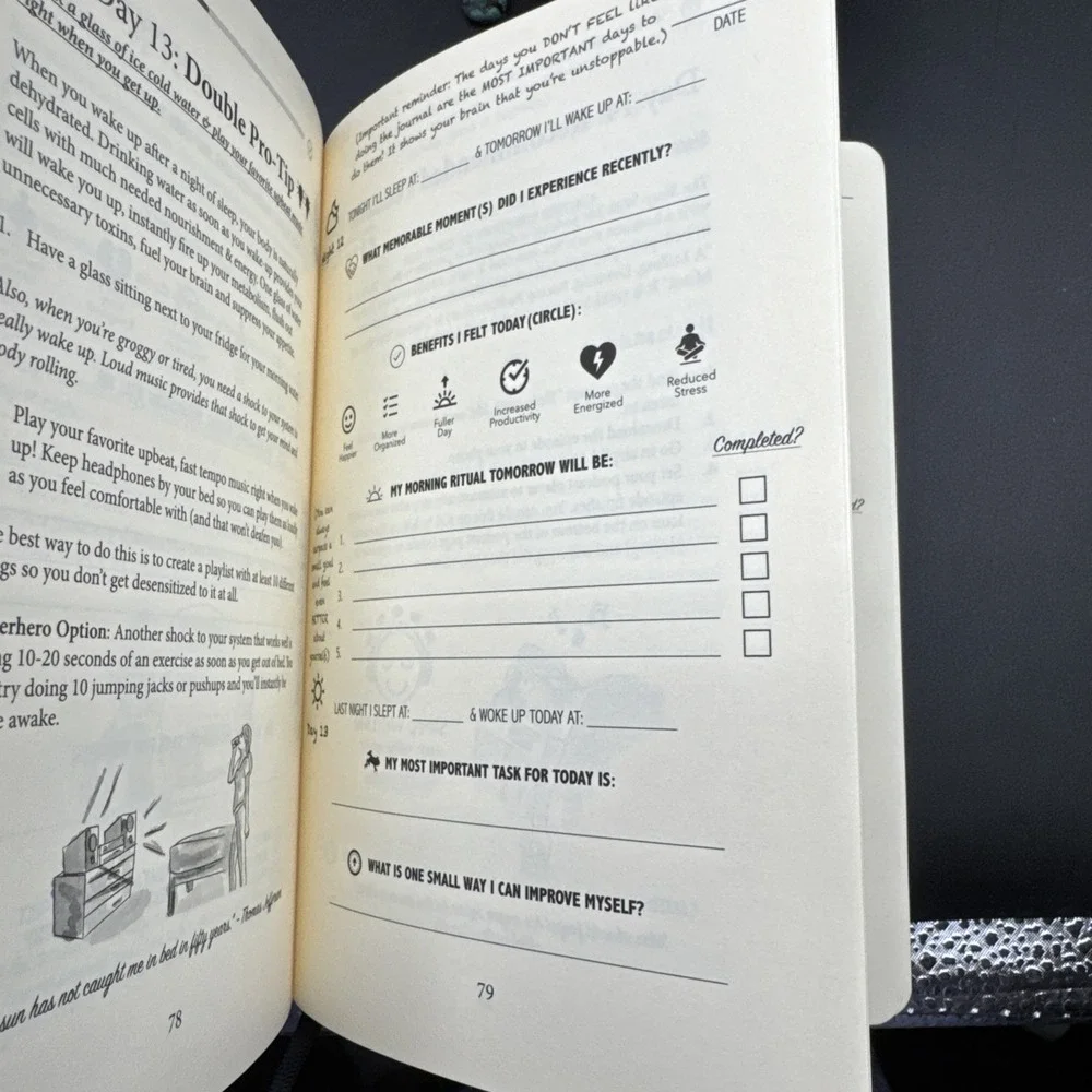 The Morning Sidekick Journal: Conquer Your Mornings, Conquer Your Life Habit Nes